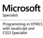 Microsoft Specialist - Programming in HTML with JavaScript and CSS3 Specialist